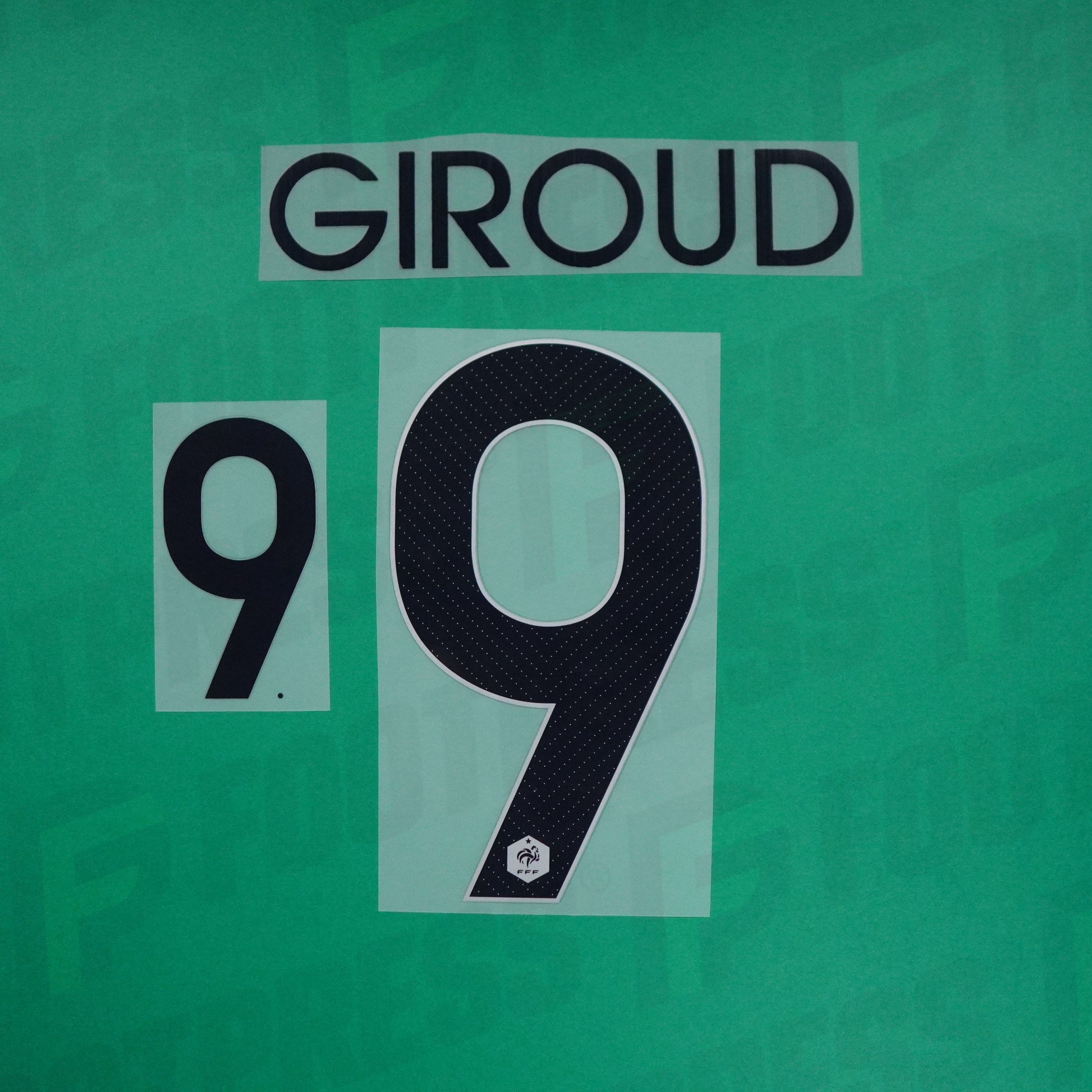 Flocage Officiel - France, Giroud, 2024, Home, Blanc – Footpress Flocage Officiel - France, Giroud, 2024, Home, Blanc – Footpress