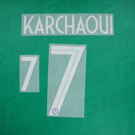 Flocado Oficial - Francia, Le Sommer, WC 2019, Visitante, Azul