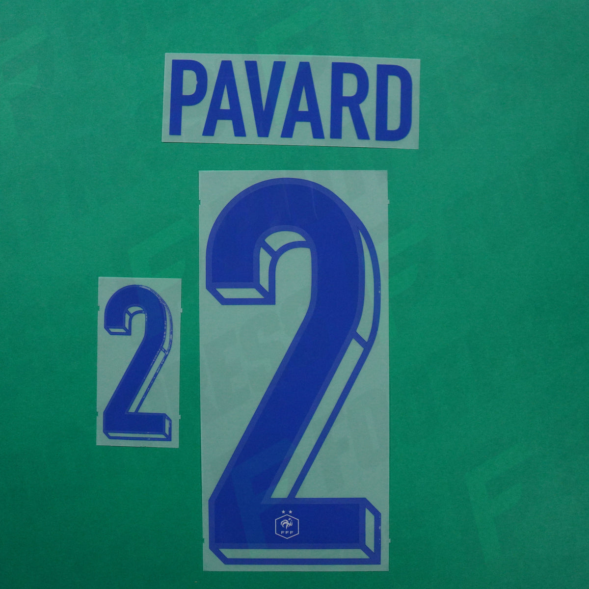 Flocage Officiel - France, Pavard, 2024, Away, Bleu