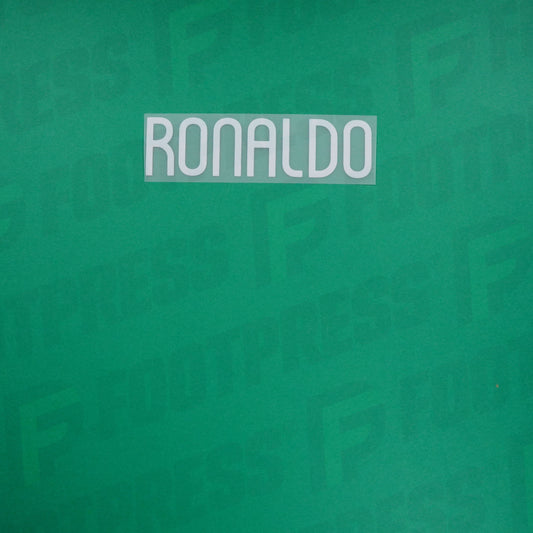 Flocado Oficial - Portugal, Niño Ronaldo, 2014, Casa, Blanco