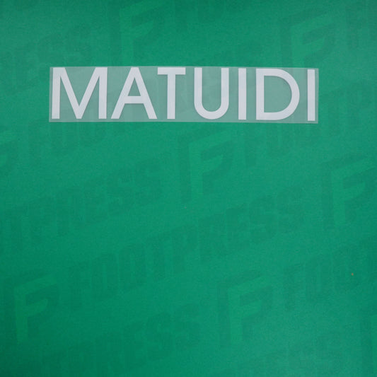 Flocado Oficial - Francia, Matuidi, 2014, Casa, Blanco