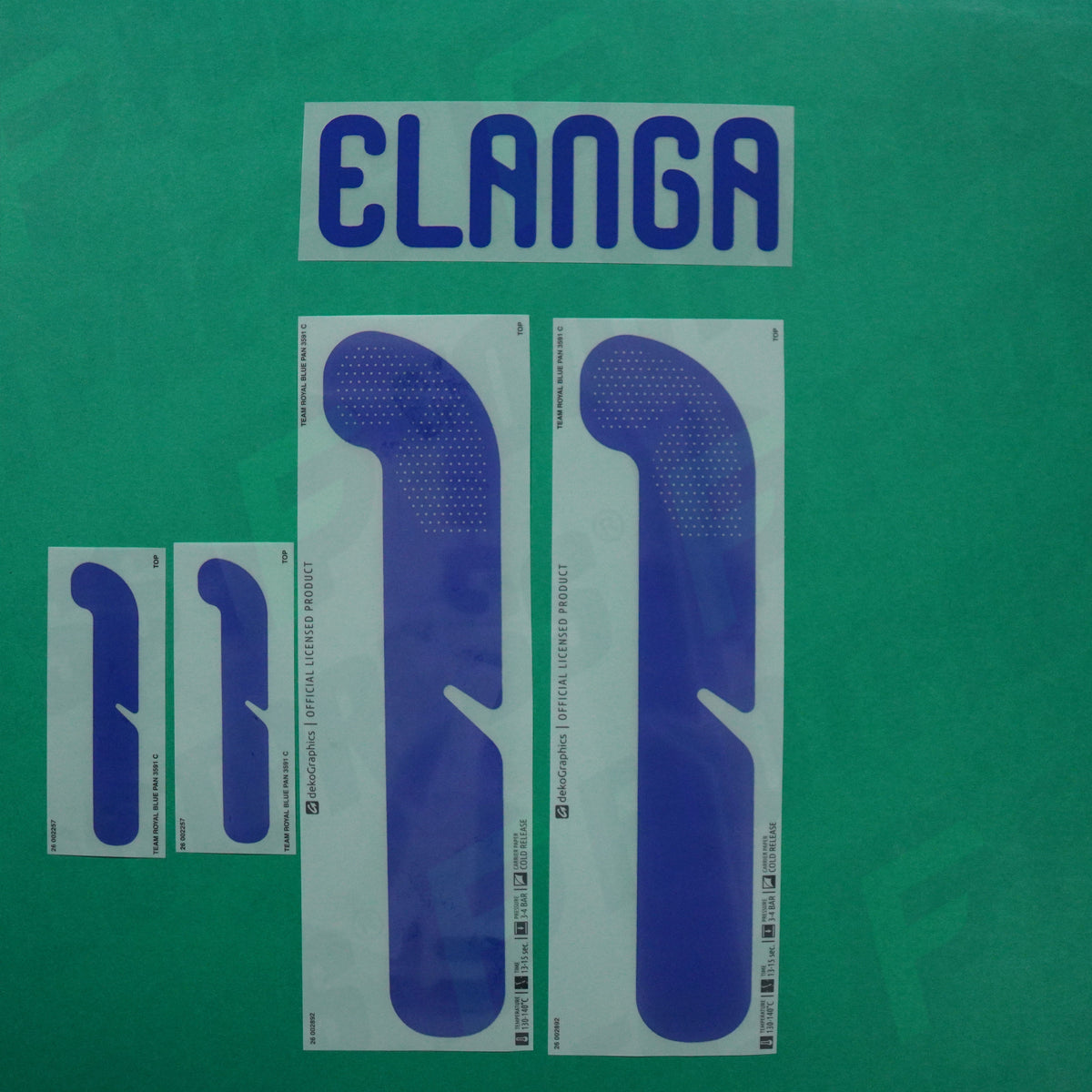 Flocage Officiel - Suède, Elanga, 2026, Home, Bleu foncé