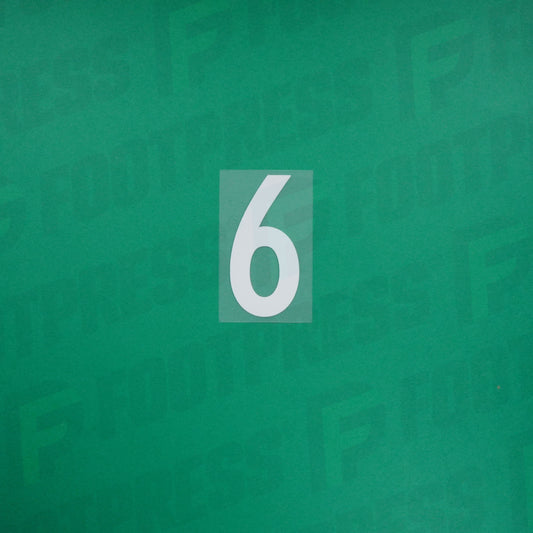 Flocado Oficial - Francia, Pequeño Número 9, 2016, Casa, Blanco