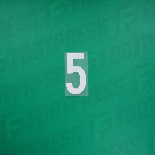 Flocado Oficial - Francia, Pequeño Número 5, 2016, Casa, Blanco