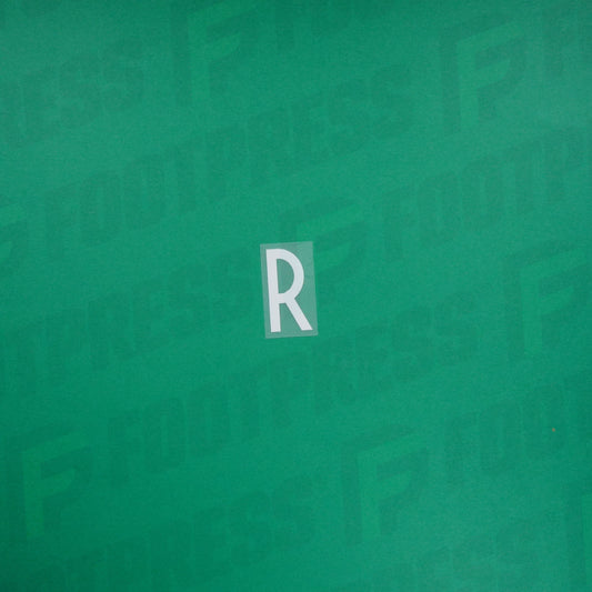 Flocado oficial - Francia 1 estrella, Letra "R", 2018, Casa, Blanco