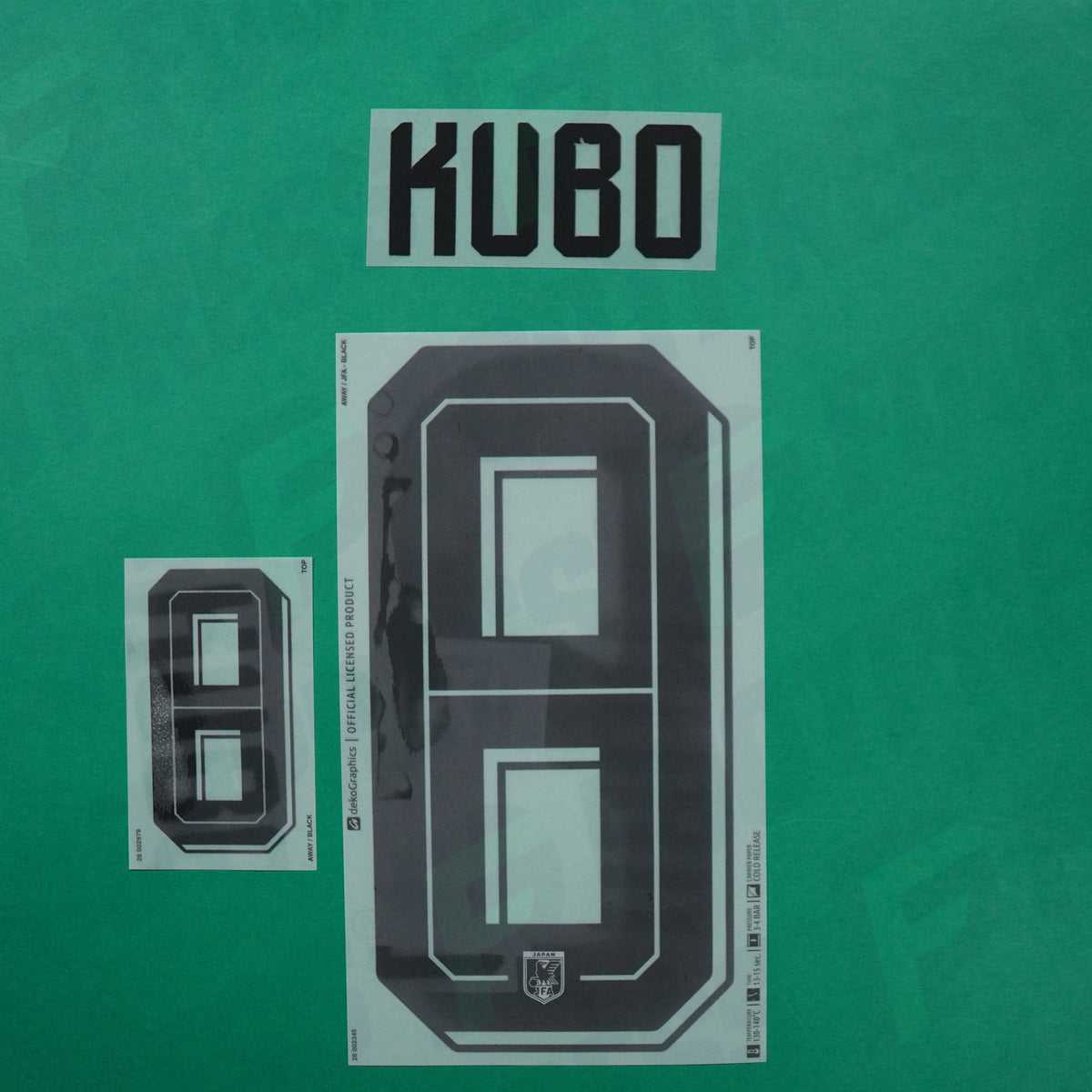 Flocage Officiel - Japon, Kubo, 2026, Away, Noir