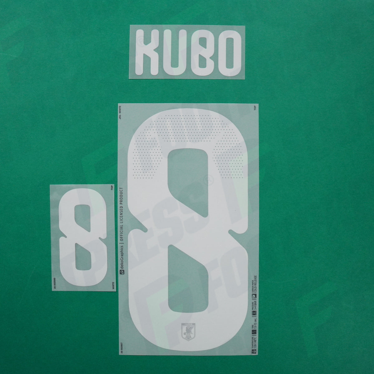 Flocage Officiel - Japon, Kubo, 2026, Home, Blanc