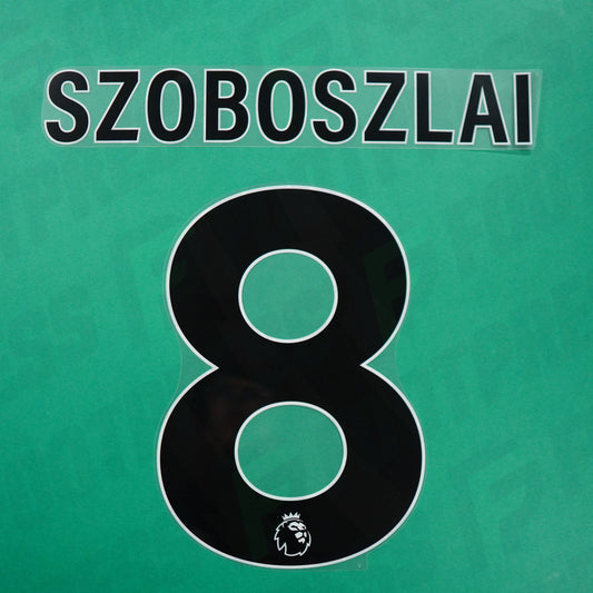 Flocage Officiel - Liverpool, Szoboszlai, 2023-2027, Premier League, Noir
