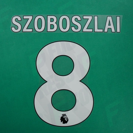 Flocage Officiel - Liverpool, Szoboszlai, 2023-2027, Premier League, Blanc