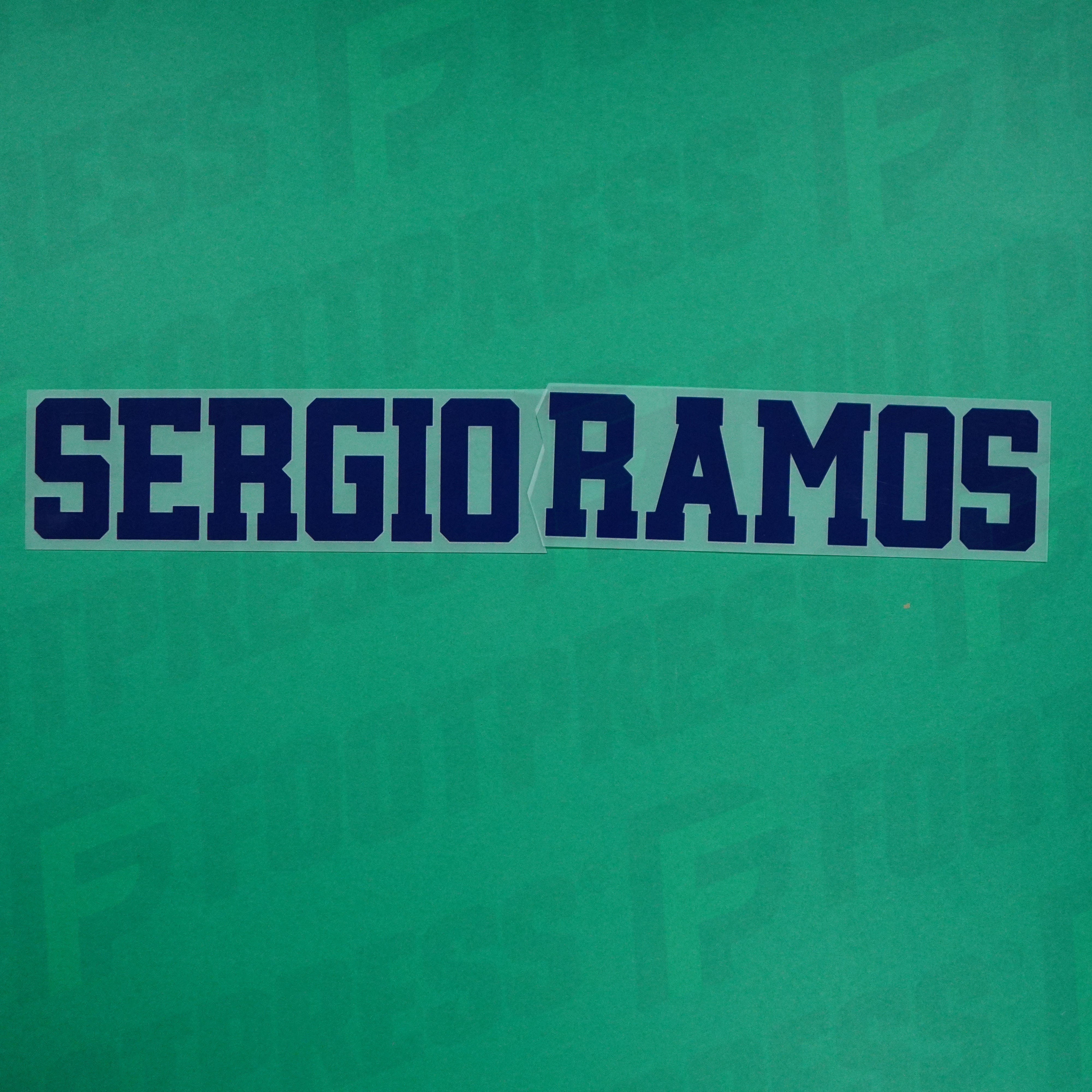FLOCAGE OFFICIEL SERGIO Ramos N°4 Ligue 1 PSG 23/24 Home FLOCAGE OFFICIEL SERGIO Ramos N°4 Ligue 1 PSG 23/24 Home