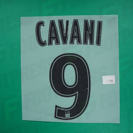 Flocado Oficial - Paris Saint-Germain, Cavani, 2019/2020, Visitante, Negro