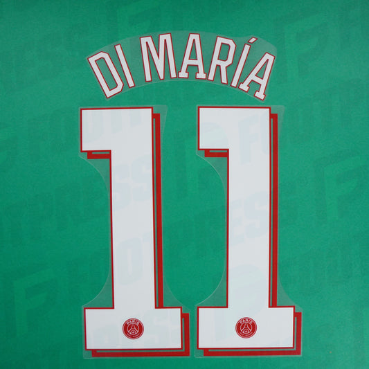 Flocado Oficial - Paris Saint-Germain, Di Maria, 2021/2022, Local LDC, Blanco (PSG)
