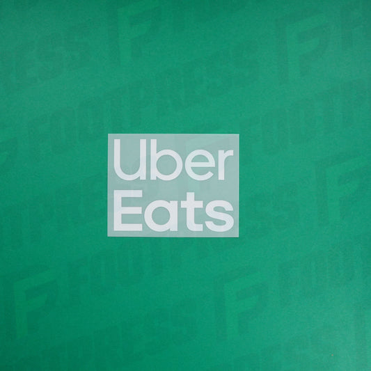 Flocage Officiel - Uber Eats, Petit, Blanc