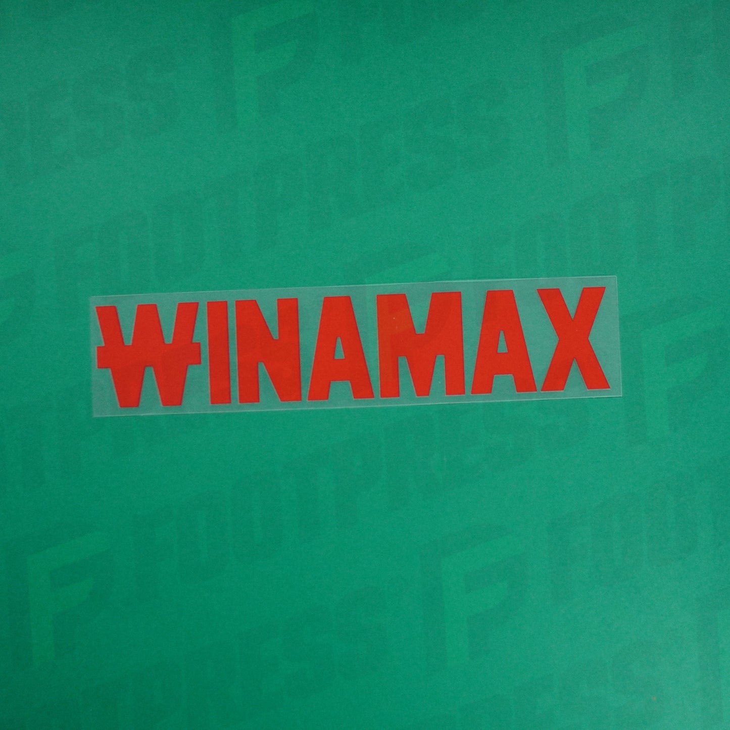 Flocage Officiel - RC Lens, Winamax, (Grand), 2022/2023, Home /Away / Third, Rouge