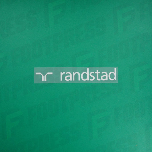Flocage Officiel - RC Lens, Randstad, (Grand), 2022/2023, Away, Blanc