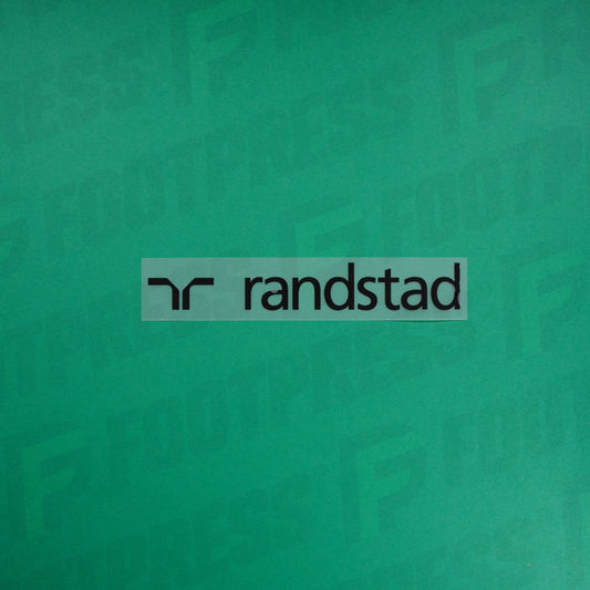 Flocage Officiel - RC Lens, Randstad, (Grand), 2022/2023, Third, Noir