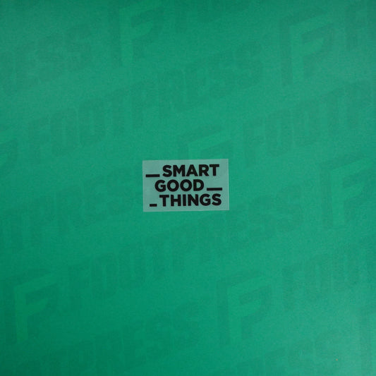 Flocage Officiel - RC Lens, Smart Good Things, (Grand), 2022/2023, Away, Noir