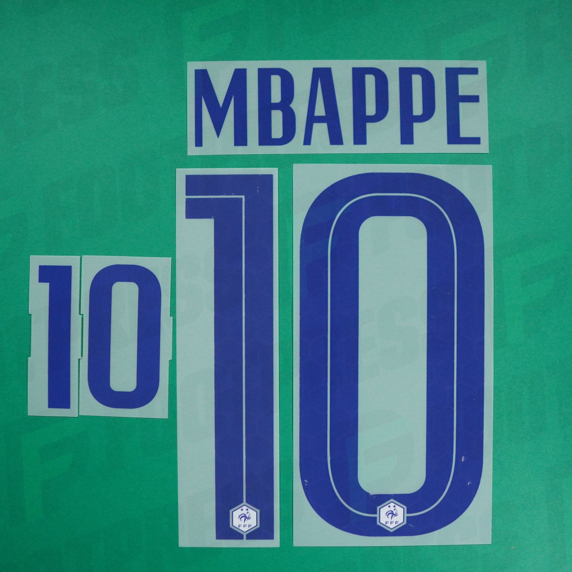 Flocage Officiel Fff Numero 5 Away 2020/2021 Bleu Lot De 7 Flocages Flocage Officiel Fff Numero 5 Away 2020/2021 Bleu Lot De 7 Flocages