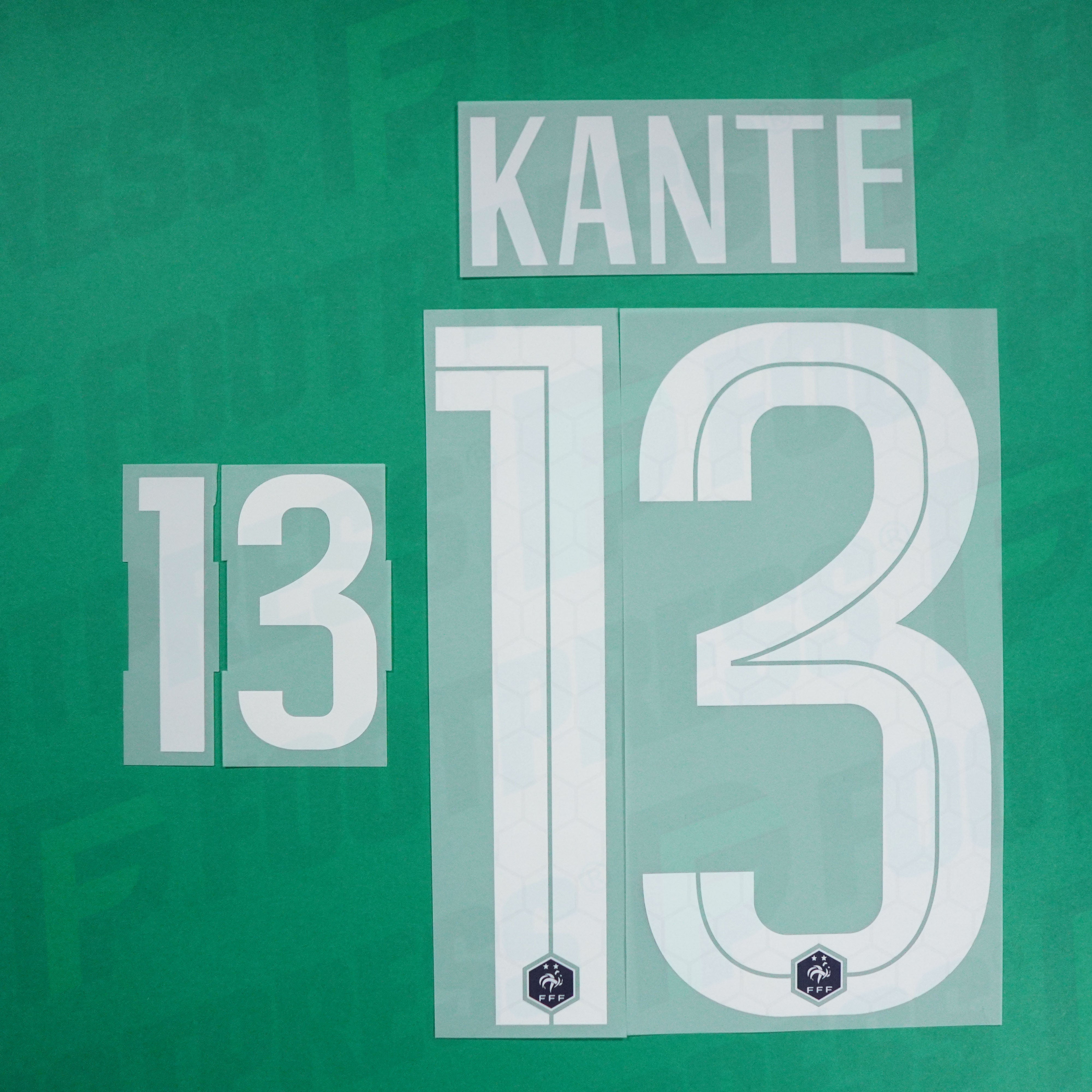 Flocage Officiel - France, Kanté, 2020, Home, Blanc - Footpress Flocage Officiel - France, Kanté, 2020, Home, Blanc - Footpress