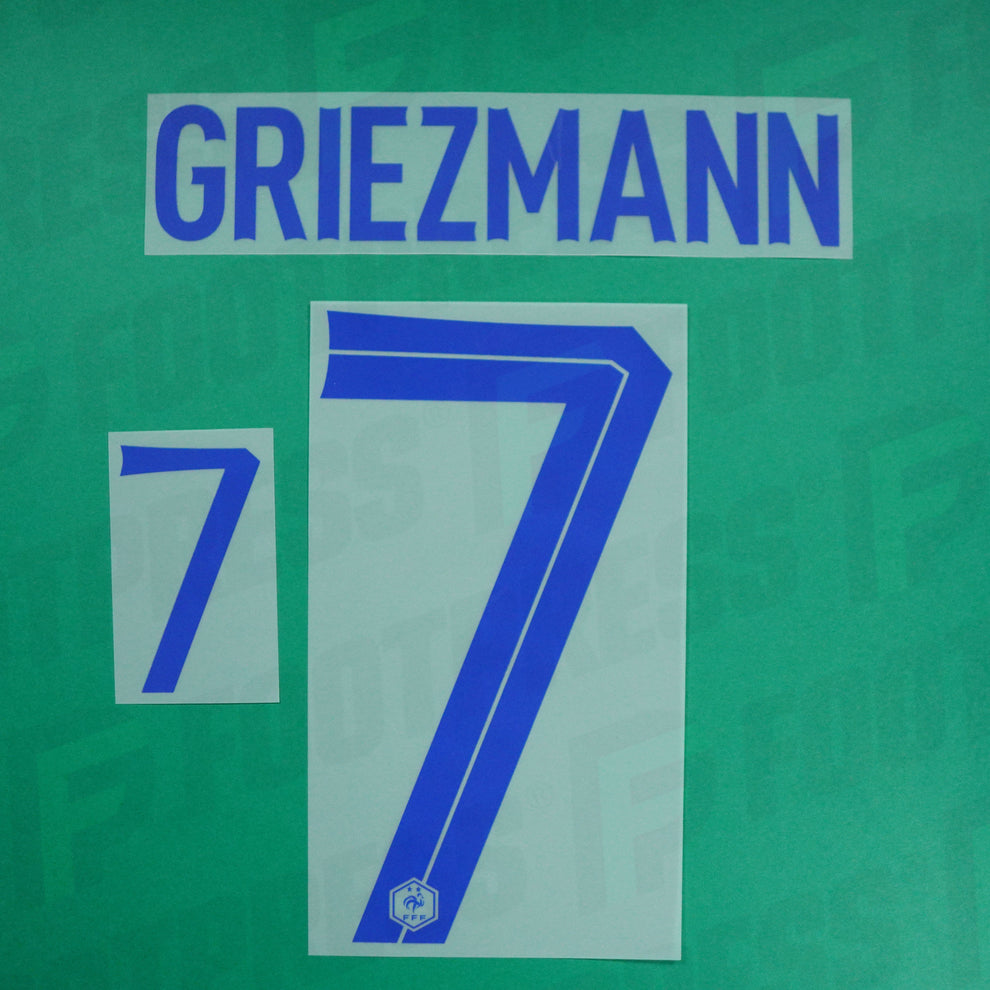 Flocage Officiel France 2022 Griezmann Adulte coupe du monde Flocage Officiel France 2022 Griezmann Adulte coupe du monde