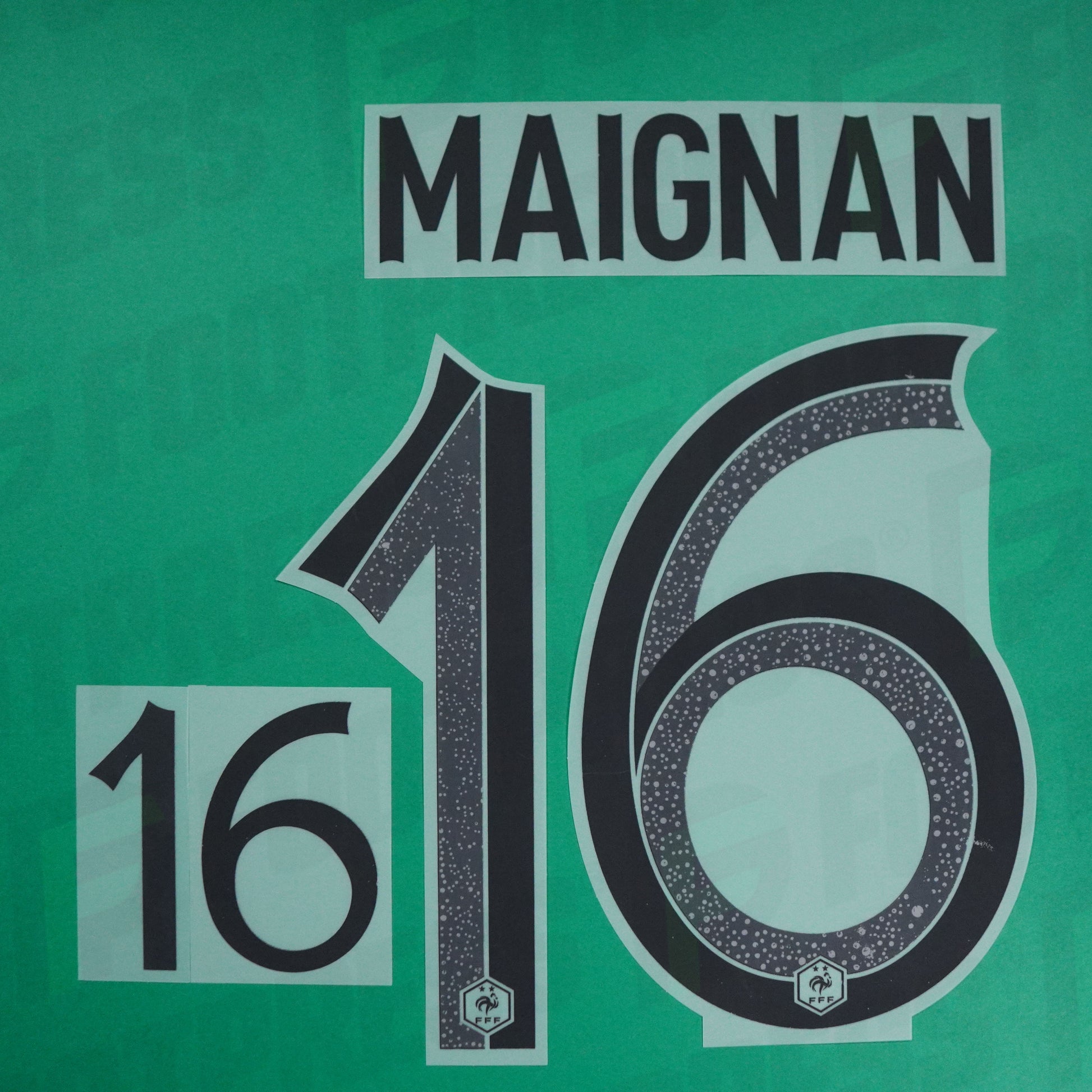 Flocage Officiel France, Maignan, 2022, Gardien, Noir