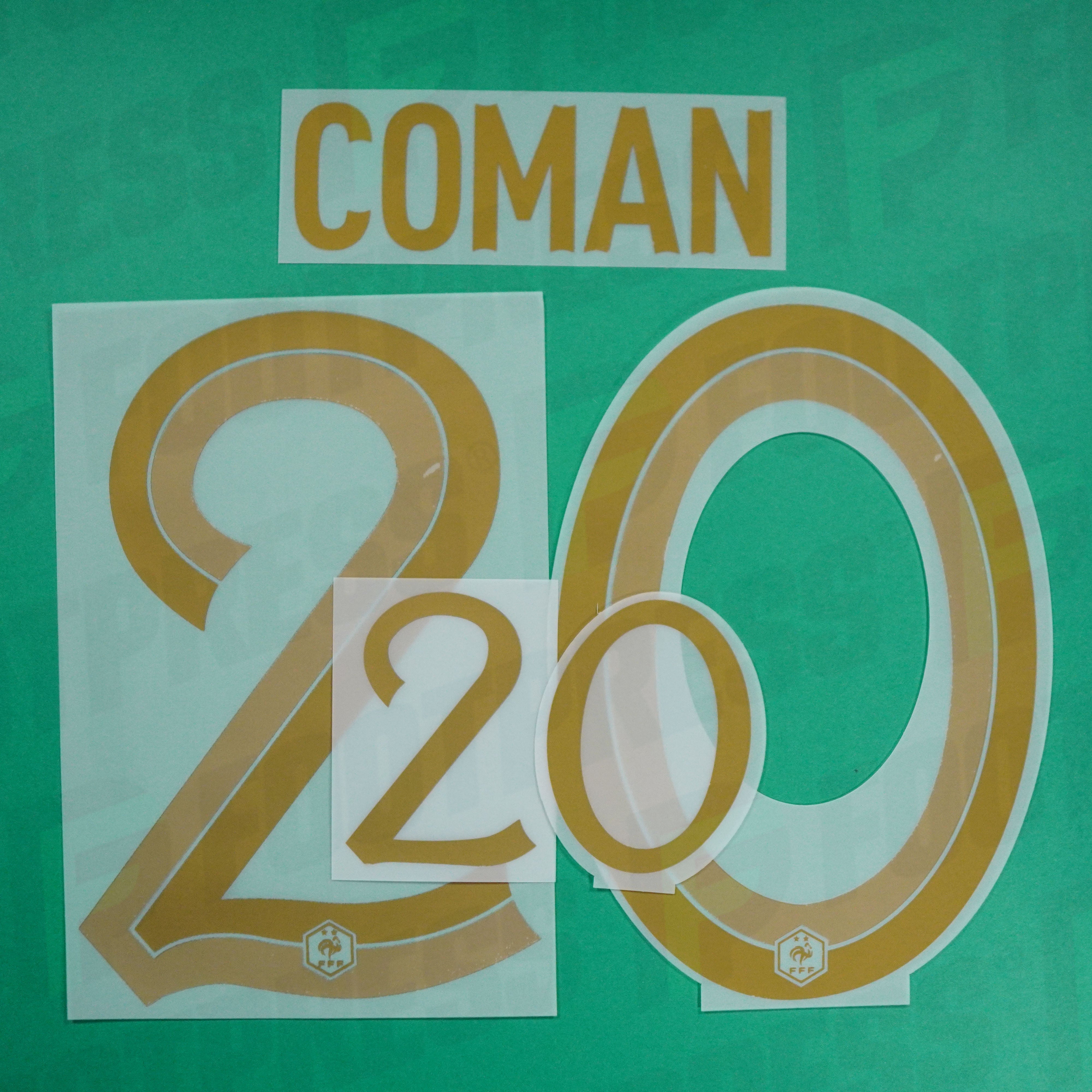 Flocage Officiel - France, Dembélé, 2022, Home, Doré – Footpress Flocage Officiel - France, Dembélé, 2022, Home, Doré – Footpress