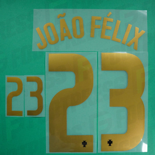 Flocado Oficial - Portugal, Joao Felix, 2020, Local, Oro