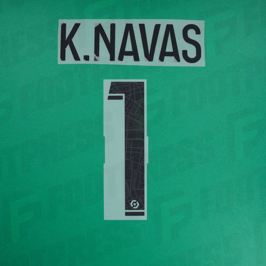 Flocado Oficial - Paris Saint-Germain, Navas, 2022/2023, Local, Negro (PSG)