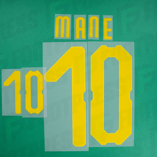 Flocado Oficial - Senegal, Mané, 2018, Local, Amarillo