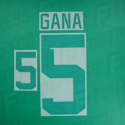 Flocage Officiel - Sénégal, Gana Gueye, 2022, Home, Vert