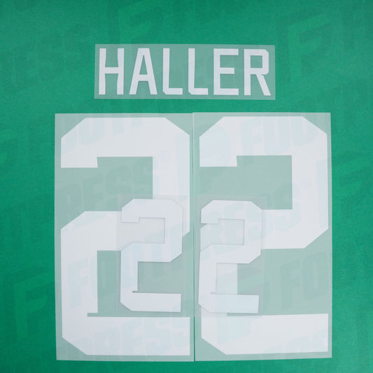 Flocado Oficial - Costa de Marfil, Haller, 2022, Local, Blanco