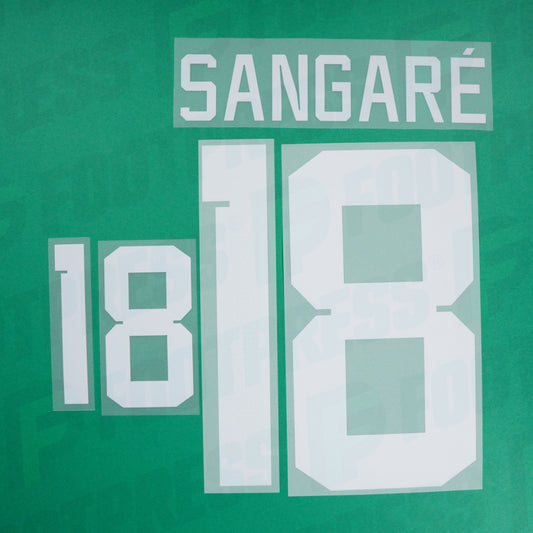 Flocado Oficial - Costa de Marfil, Sangaré, 2022, Local, Blanco