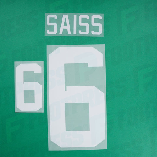 Official Nameset - Morocco, Saiss, 2022, Home, White