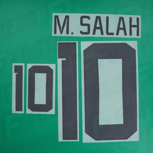 Flocado Oficial - Egipto, Salah, 2022, Visitante, Negro