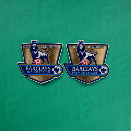 Champions Premier League patches, Manchester United, 2010/2011