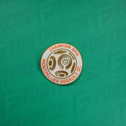 Flocage Officiel - Patch, Champion, Montpellier, 2012