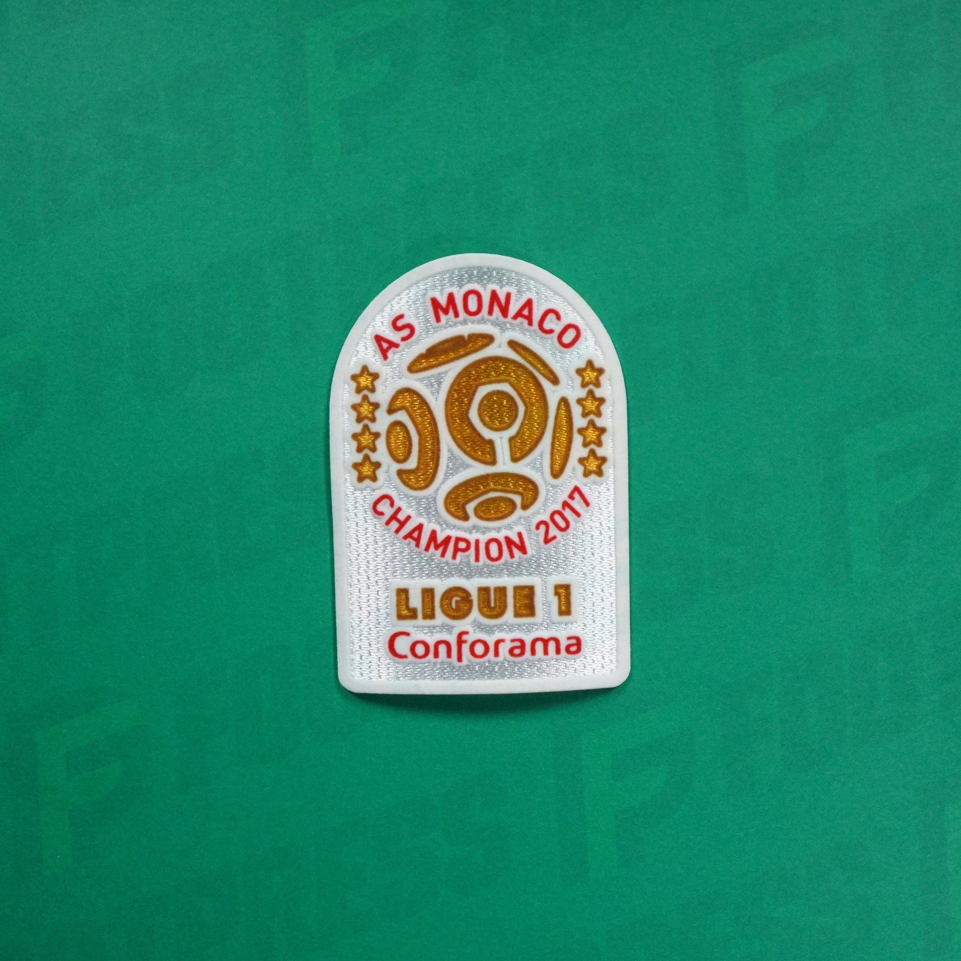 Flocage Officiel - Patch, AS Monaco, 2017/2018, Champion Flocage Officiel - Patch, AS Monaco, 2017/2018, Champion