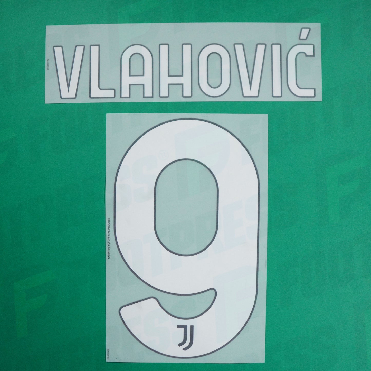 Flocage Officiel - Juventus, Vlahovic, 2022/2023, Away, Blanc