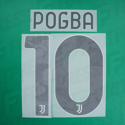 Flocage Officiel - Juventus, Pogba, 2022/2023, Home, Noir