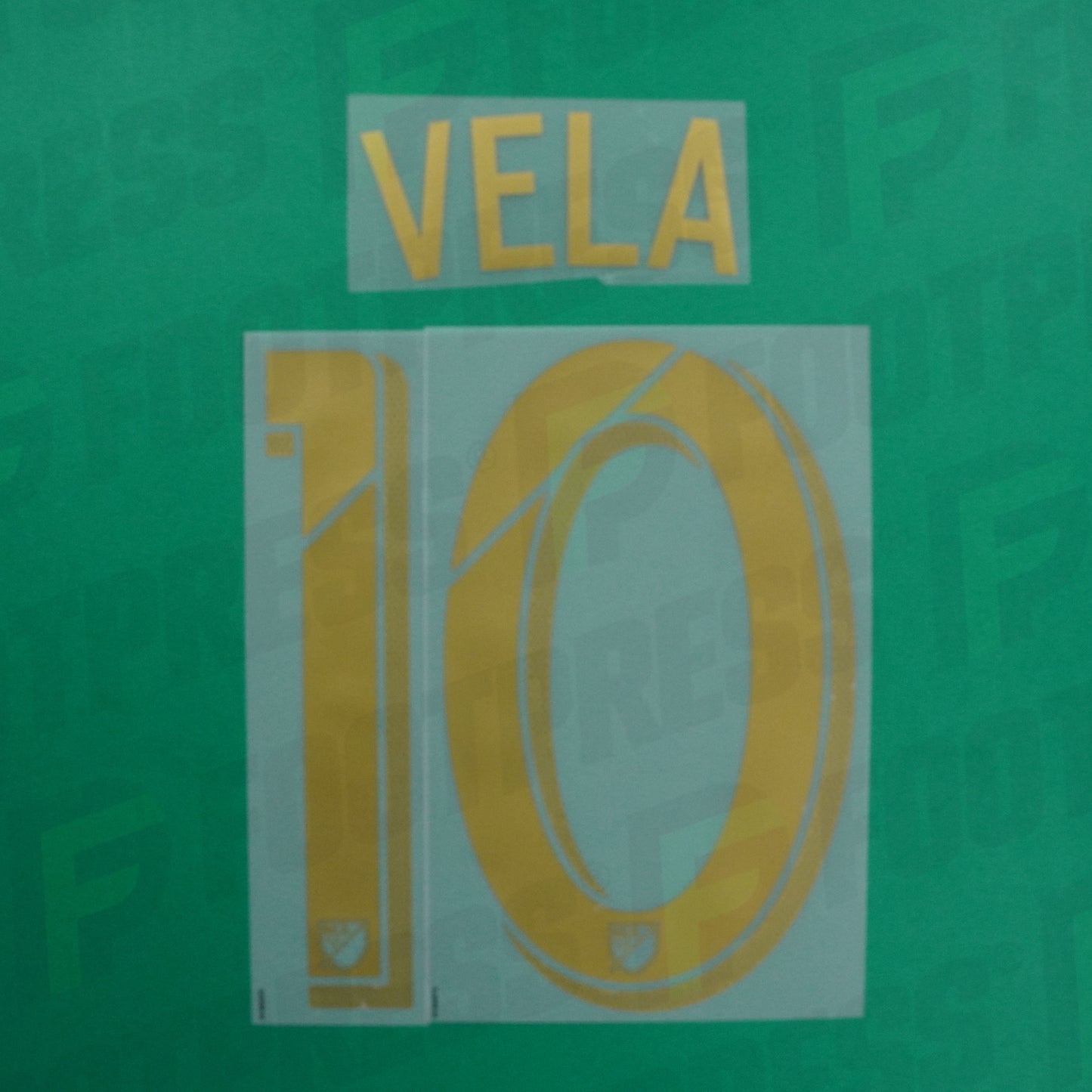 Flocage Officiel - Los Angeles FC, Vela, 2015/2020, Home, Doré