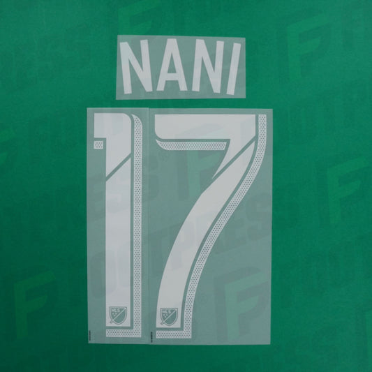 Flocage Officiel - Orlando City, Nani, 2015/2020, Home, Blanc