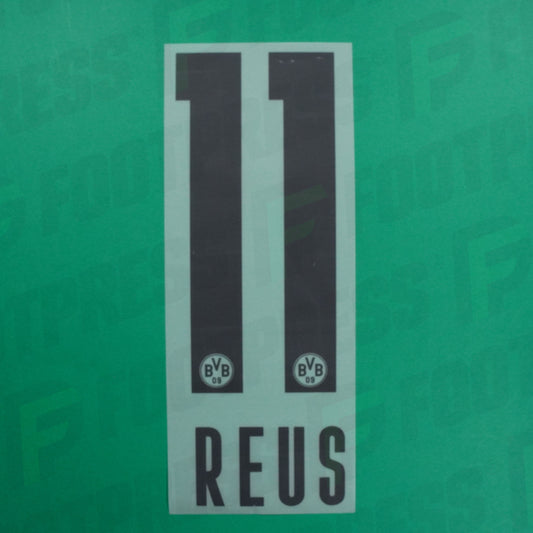 Flocage Officiel - Dortmund, Reus, 2021/2022, Home, Noir