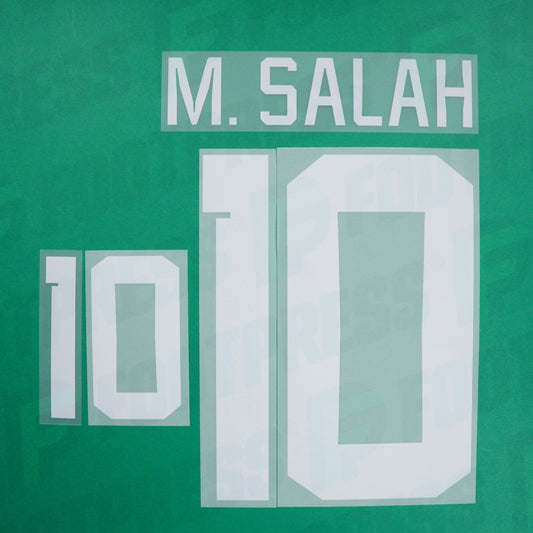 Flocado Oficial - Egipto, Salah, 2022, Casa, Blanco