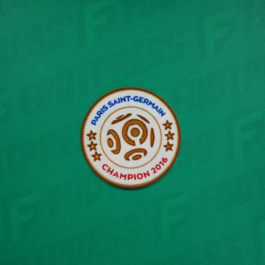 Flocage Officiel - Patch, Champions 2016 Ligue 1,  Paris Saint-Germain