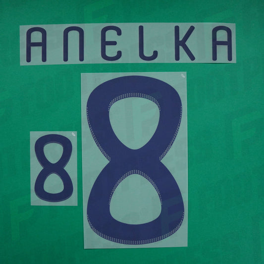 Flocage Officiel - Anelka, France, 2010, Away, Bleu