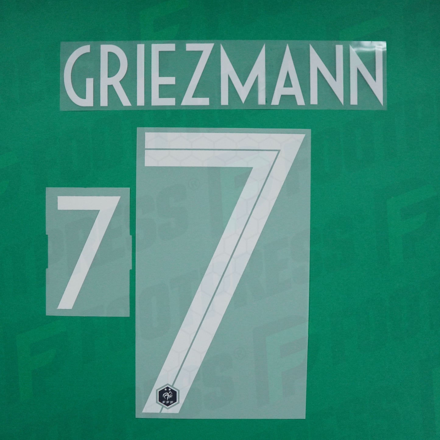 Official Nameset - France 2 stars, Griezmann, WC 2018, Home, White,