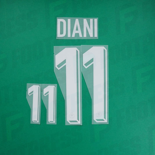 Flocage Officiel - France Féminine, Diani, 2024, Home, Blanc