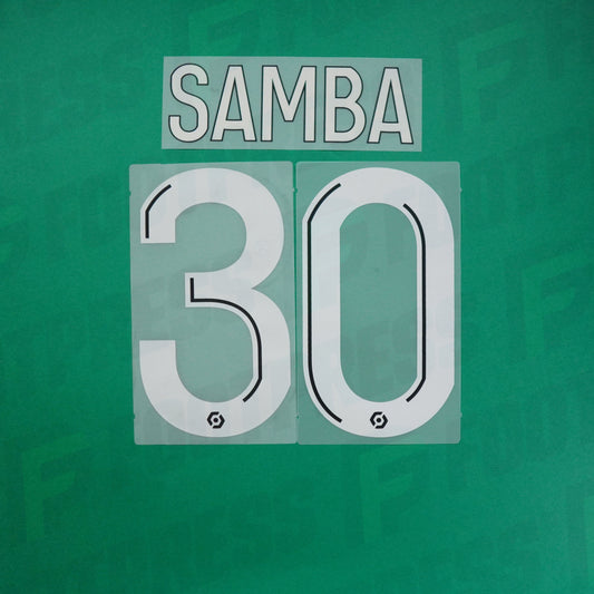 Flocage Officiel - RC Lens, Samba, 2023/2024, Gardien, Blanc