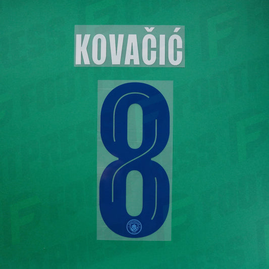 Flocage officiel - Manchester City, Kovacic, 2023/2024, Home Europe, Bleu