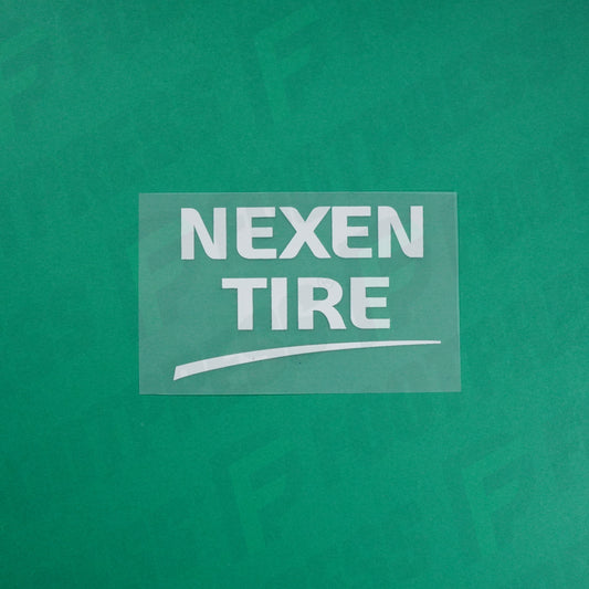 Flocage Officiel - Manchester City, Nexen Tire Blanc